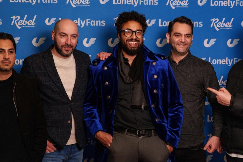 Filmmakers on the red carpet